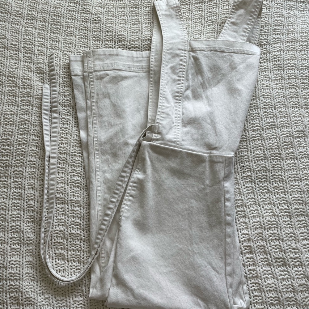 Urban Outfitters white overalls size small